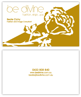 BeDivine Business card